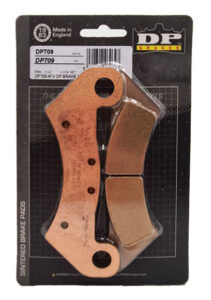 DP Brakes motorcycle brake pads in packaging - DP709